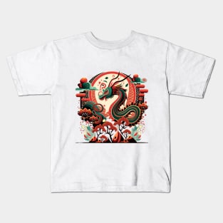 Year of the Dragon Chinese New Year 2024 Kids T-Shirt